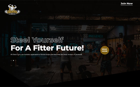 <span>Website</span> Steel Gym